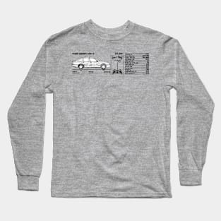 FORD SIERRA 4x4 - performance data Long Sleeve T-Shirt